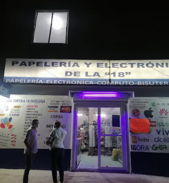 Ciber y papeleria de la 18