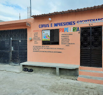 COPIAS E IMPRESIONES SOCOLTENANGO