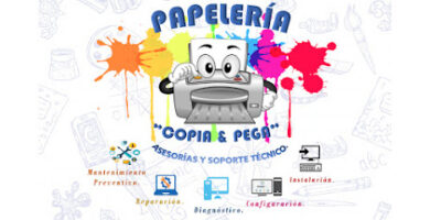 Papelería "Copia & Pega" | Asesoría y Soporte Técnico.