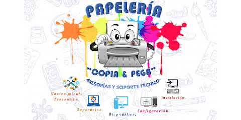 Papelería "Copia & Pega" | Asesoría y Soporte Técnico.